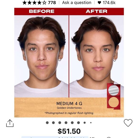 ONE/SIZE by Patrick Starrr
Turn Up The Base Versatile Powder Foundation - Picture 1 of 6